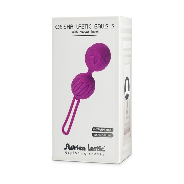 Вагинальные шарики Adrien Lastic Geisha Lastic Balls Mini Pink (S), диаметр 3,4 см, масса 85 г Розовый AD40431 AD40431 фото