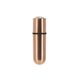 Віброкуля PowerBullet First-Class Bullet 2.5″ з Key Chain Pouch, Rose Gold, 9 режимів вібрації Рожеве золото, SO6847 SO6847 фото 1