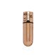 Віброкуля PowerBullet First-Class Bullet 2.5″ з Key Chain Pouch, Rose Gold, 9 режимів вібрації Рожеве золото, SO6847 SO6847 фото 4