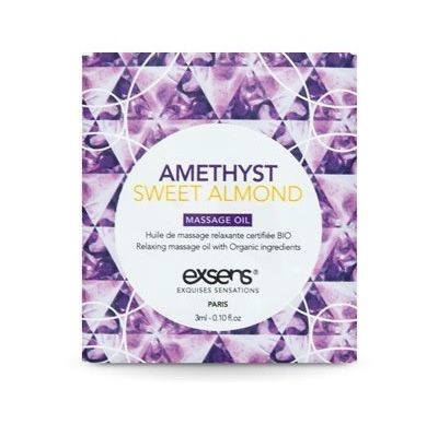 Пробник масажної олії EXSENS Amethyst Sweet Almond 3мл , SO2383 SO2383 фото