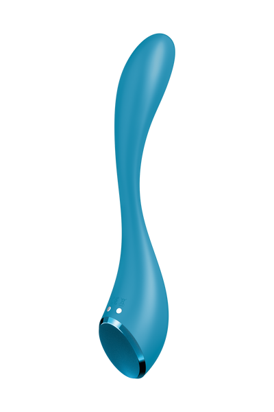 Мультивибратор SATISFYER G-SPOT FLEX 5+ PETROL управление телефоном , T360470