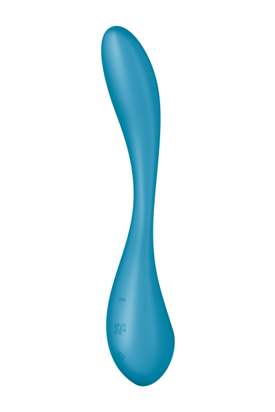 Мультивибратор SATISFYER G-SPOT FLEX 5+ PETROL управление телефоном , T360470