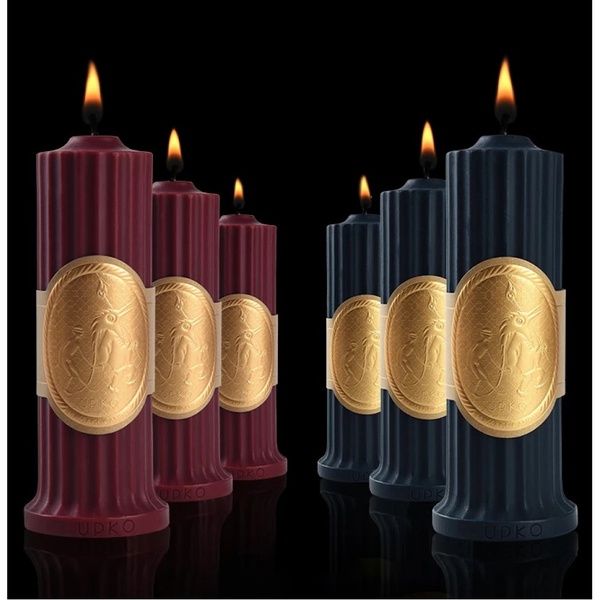 Свеча низкотемпературная красная Low temperature wax candle 150г , U60912 U60912 фото