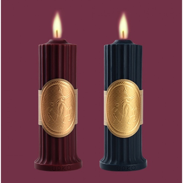 Свеча низкотемпературная красная Low temperature wax candle 150г , U60912 U60912 фото