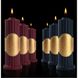 Свічка низькотемпературна червона Low temperature wax candle 150г, U60912 U60912 фото 3