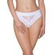 Трусики с широкой резинкой и кружевом Passion PS001 PANTIES S, white SO4173