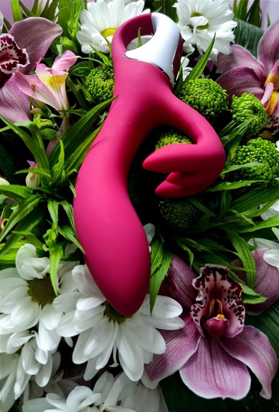 Гнучкий подвійний вібратор SATISFYER EMBRACE ME BERRY, T360413