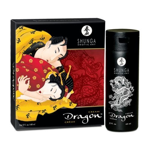 Стимулирующий крем для пар Shunga SHUNGA Dragon Cream (60 мл), эффект тепло-холод и покалывание SO2523 SO2523 фото