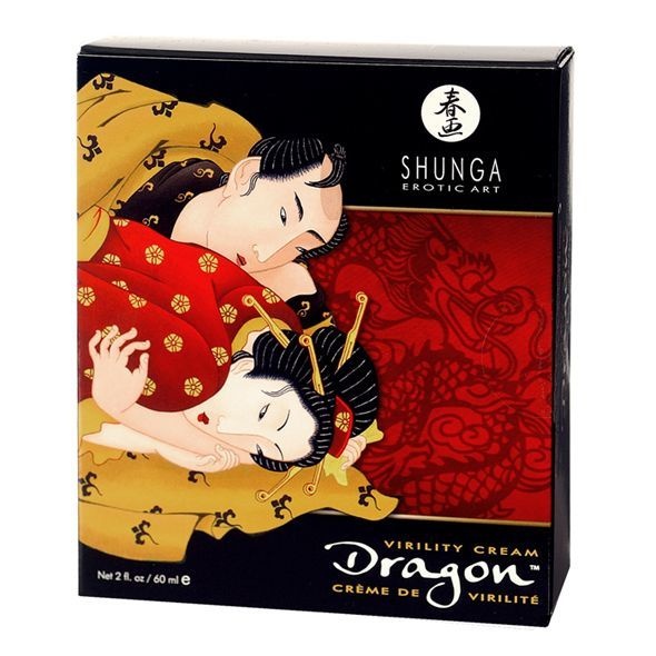 Стимулювальний крем для пар Shunga SHUNGA Dragon Cream (60 мл), ефект тепло-холод та поколювання , SO2523 SO2523 фото