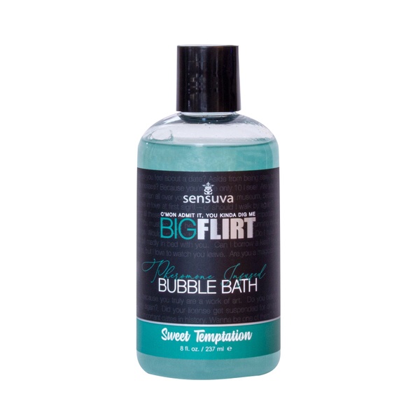 Пена для ванны Sensuva — Big Flirt Pheromone Bubble Bath — Sweet Temptation (237 мл) SO7848 SO7848 фото