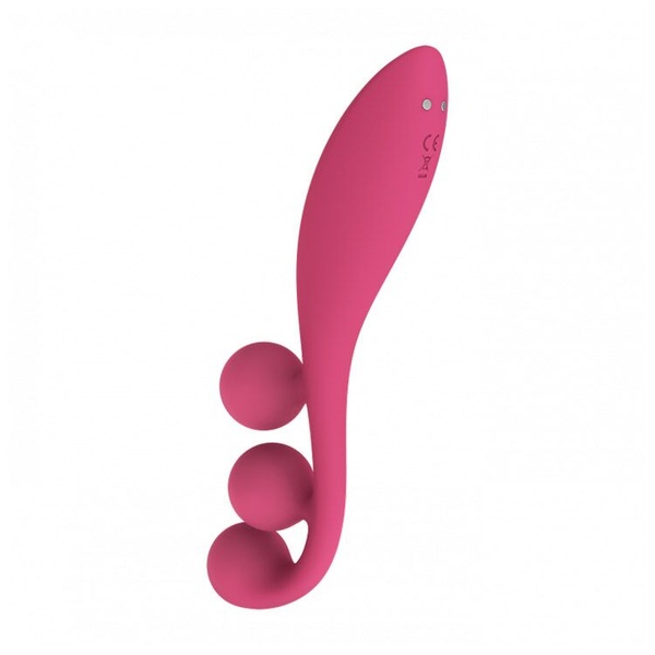 Универсальный вибратор Satisfyer Tri Ball 1, 3 мотора, гнется SO7785 SO7785 фото