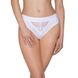 Трусики с широкой резинкой и кружевом Passion PS001 PANTIES XL, white SO4174