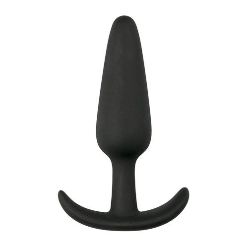 Анальна пробка Buttplug чорна, S