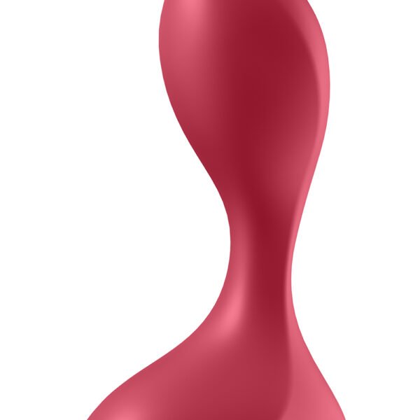 Анатомічна анальна пробка із вібрацією Satisfyer Backdoor Lover червона