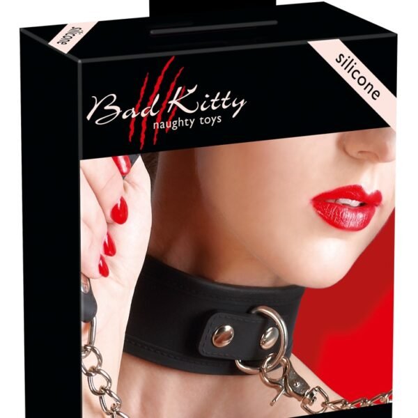Нашийник з повідцем Bad Kitty