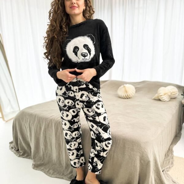 Піжама махрова кофта і штани DO2736