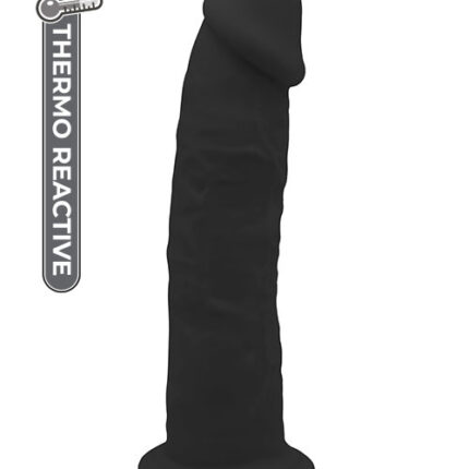 Фалоімітатор термоактивний REAL LOVE 9, Black