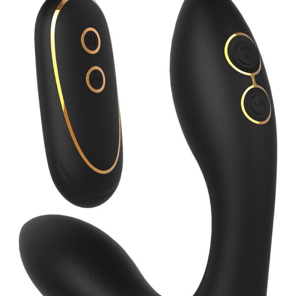 Універсальний вібромасажер із анальною стимуляцією Dream Toys Elite Ren?e, чорний