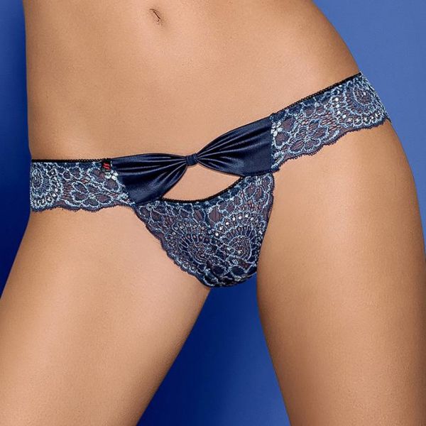 Трусики сині Obsessive Auroria Panties S / M