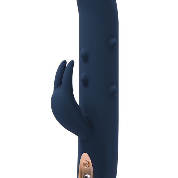 Вібромасажер з функцією кульок, що рухаються Dream Тoys Goddess Collection ALPHEUS синій