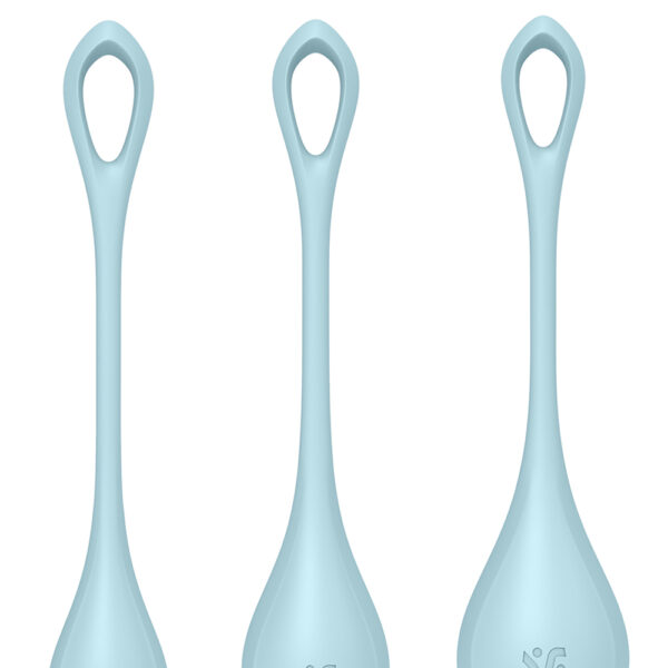 Набір вагінальних кульок Satisfyer Yoni Power 2, блакитний