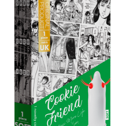 Презерватив із стимулюючими еластичними вусиками EGZO Cocky Friend латексний