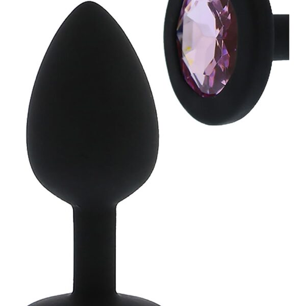 Анальна пробка ALL TIME FAVORITES SILICONE DIAMOND PLUG