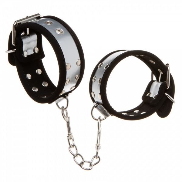 Поножі DS Fetish Ankle Cuffs, Silver