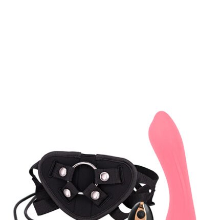 Страпон жіночий з пультом управління Seven Creations DILDO STRAP-ON PINK