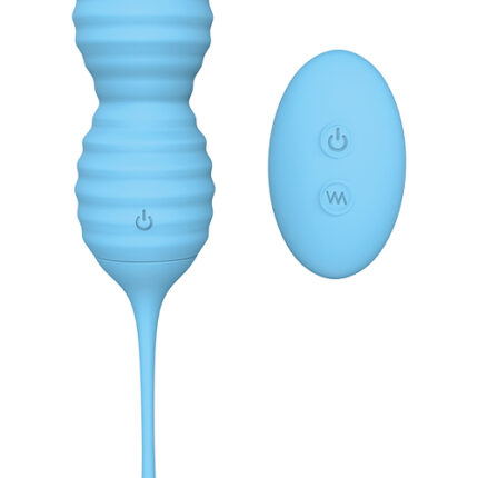 Вагінальні кульки з дистанційним пультом DREAM TOYS BEEHIVE BLUE