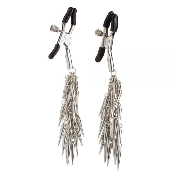 Затискачі на соски з шипами Lucky Bay Silver Metall