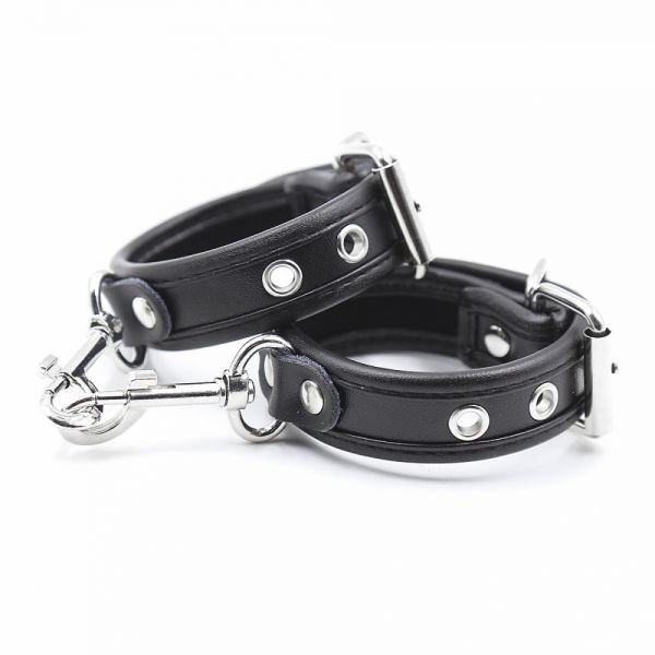 Наручники тонкі DS Fetish HAND CUFFS, чорний