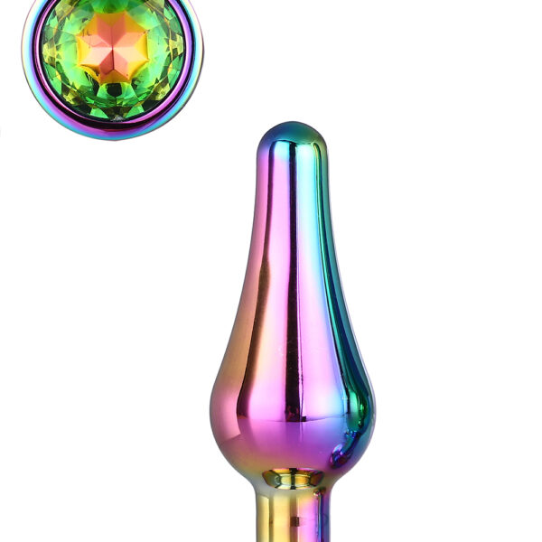 Dt21820 анальна пробка конічної форми Dream Toys GLEAMING LOVE COLOURED PLEASURE PLUG S