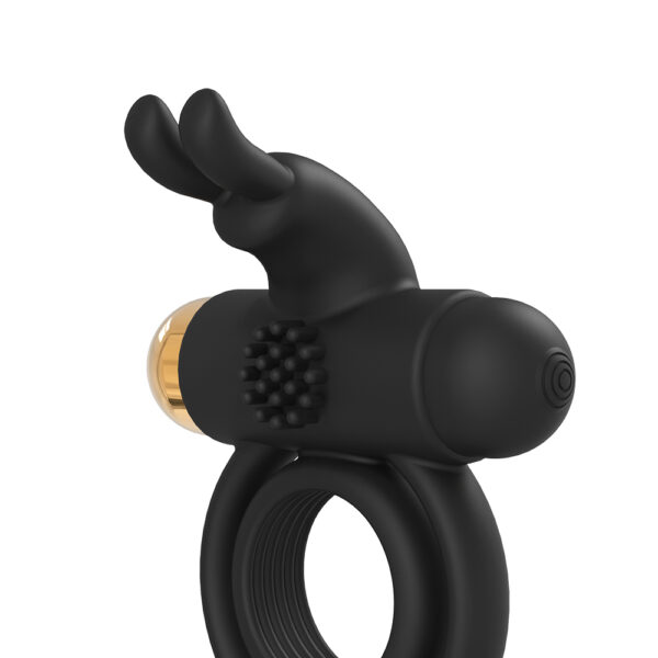 Ерекційне віброкільце Dream Toys Elite Joel Luxxe, чорний