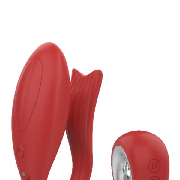 Dt21855 вібратор для пар бездротовим пультом управління Dream Toys RED REVOLUTION PANDORA