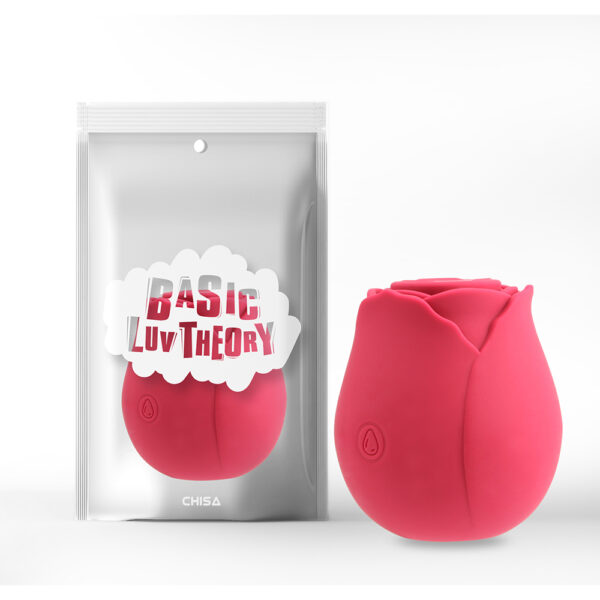 Вакуумний кліторальний стимулятор Chisa Rose Petal (Rose Red)