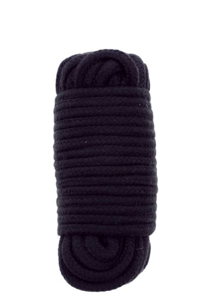 Мотузка для бондажа BONDX LOVE ROPE - 10m, BLACK