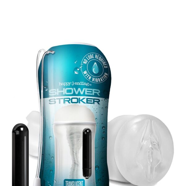 МАСТУРБАТОР ВАГІНА HAPPY ENDING VIBRATING SHOWER STROKER SELF LUBRICATING PUSSY