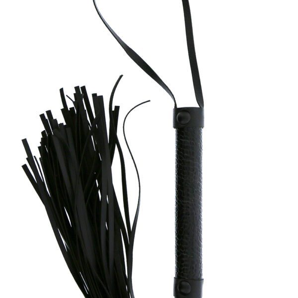 Флогер BLAZE LUXURY WHIP CROCO BLACK