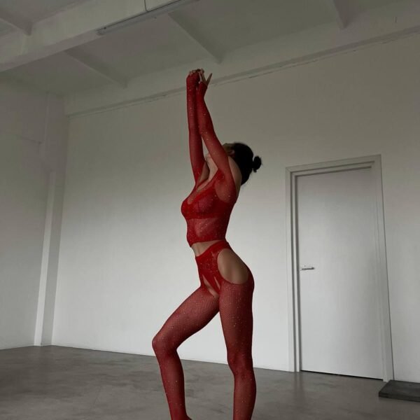 Колготи+топ DO2246/1 (Червоні)