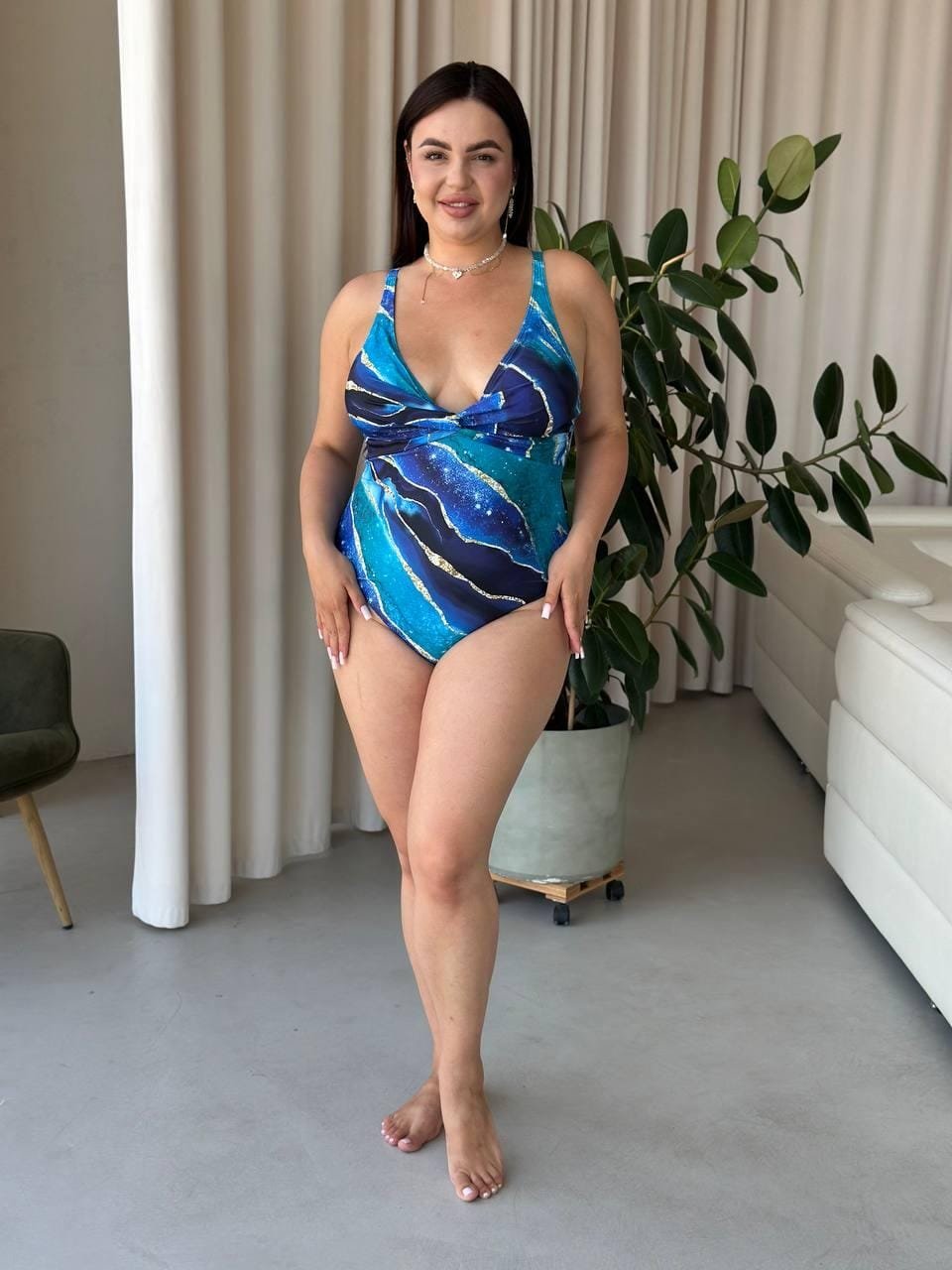 Купальник SW1552 Синій - Зображення 6