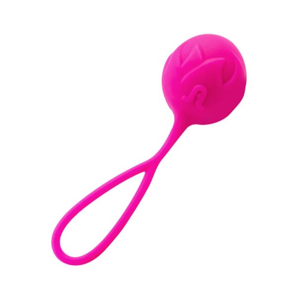 Вагінальні кульки Adrien Lastic Geisha Lastic Balls M?a Magenta (L), діаметр 4 см, маса 42 г