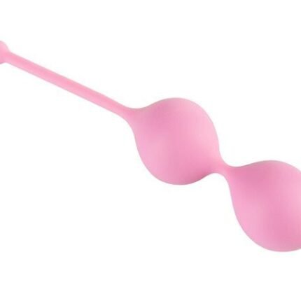 Вагінальні кульки Alive U-Tone Balls зі зміщеним центром ваги, рожеві