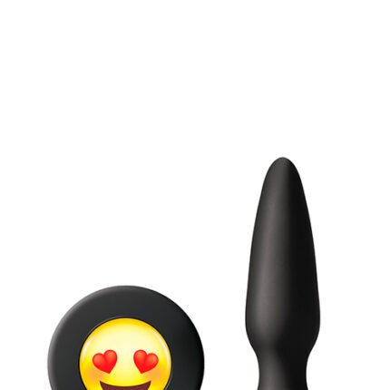Анальний плаг NS Novelties MOJIS ILY BLACK