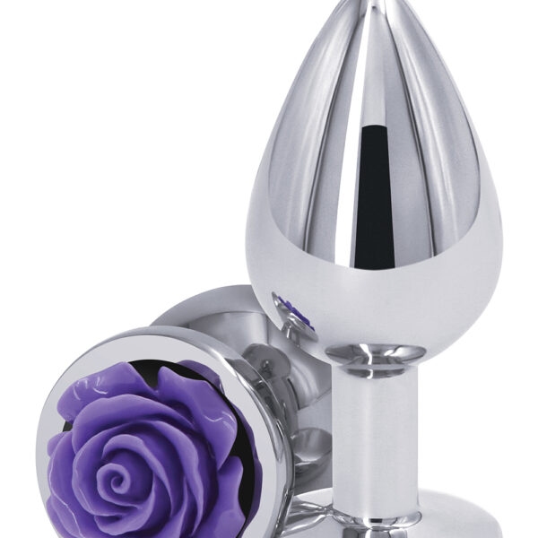 Анальний плаг NS Novelties REAR ASSETS ROSE MEDIUM PURPLE