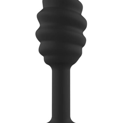 Анальна пробка спіралеподібна Toy Joy Anal Play Swirl чорна