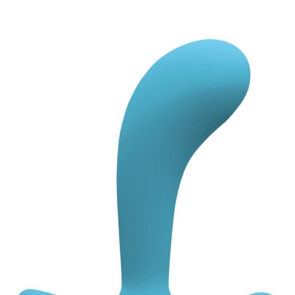 Анальна пробка, що світиться в темряві FIREFLY CONTOUR PLUG SMALL BLUE