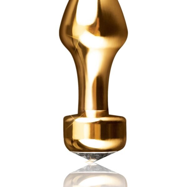 Анальна пробка Pipedream Fetish Fantasy Series золота з кристалом