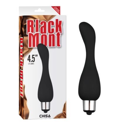 Анальний стимулятор із вібрацією Chisa Black Mont Vibrating Smmothie, чорний