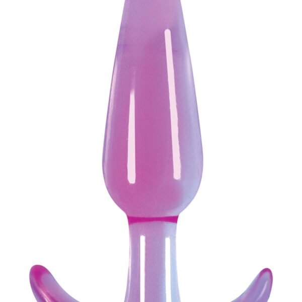 Анальна пробка NS Novelties Jelly Rancher Smooth T-Plug, фіолетова